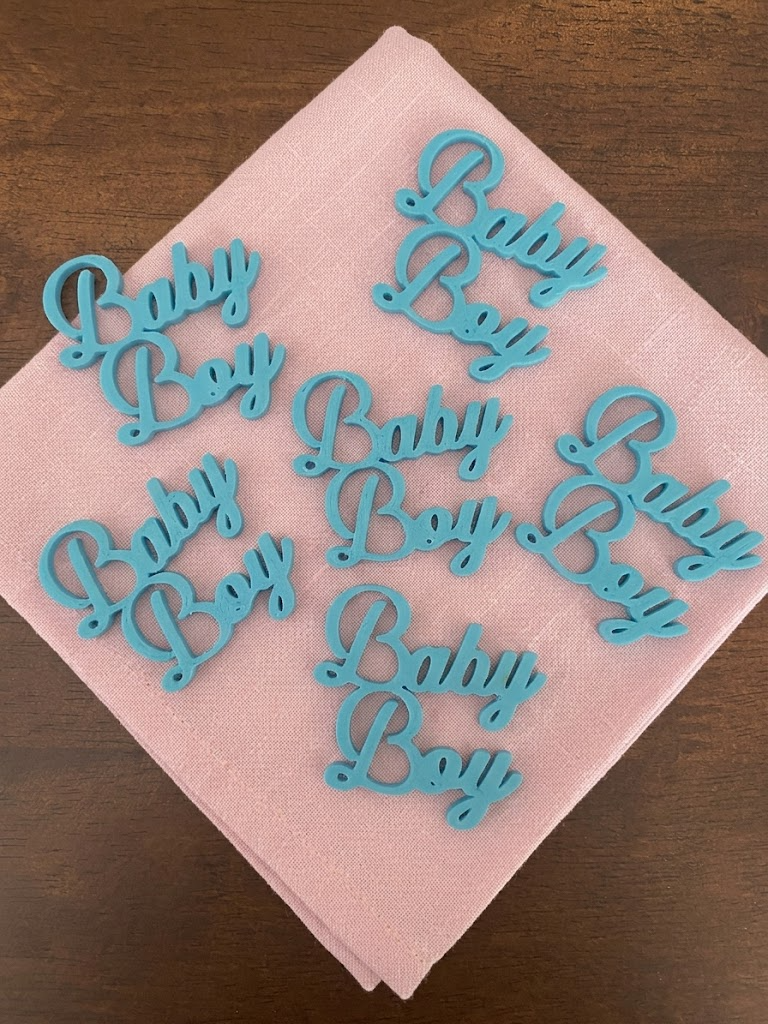 Baby Boy Cupcake Toppers